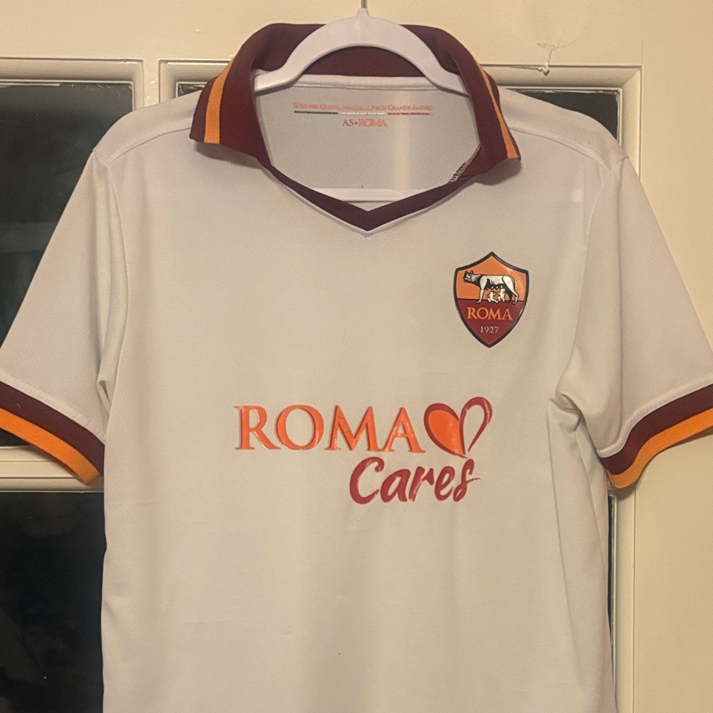 AS Roma White Soccer Jersey